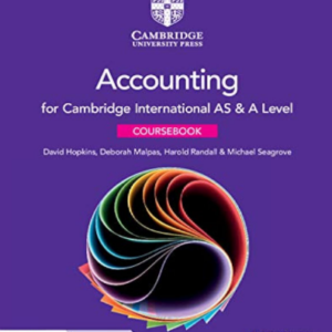 Cambridge International AS & A Level Accounting (9706) for examination from 2023.