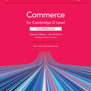 Commerce for Cambridge O Level Coursebook with Digital Access (2 Years)